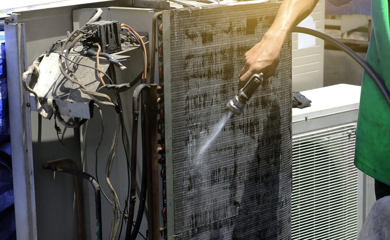 Coil Cleaning At your doorstep