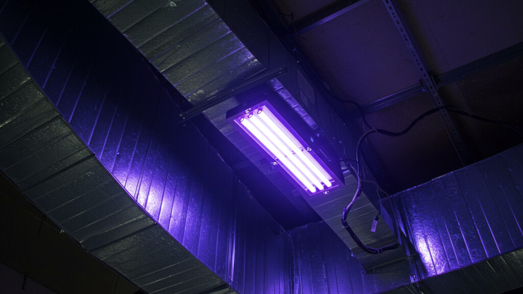 UV Light Installation in Air Vents